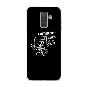 CaseCompany Floppyhead: Samsung Galaxy A6 Plus (2018) Transparant Hoesje