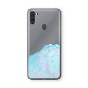 CaseCompany Fantasie pastel: Samsung Galaxy A11 Transparant Hoesje