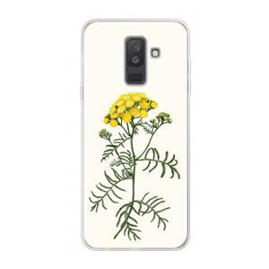 CaseCompany Tansy: Samsung Galaxy A6 Plus (2018) Transparant Hoesje