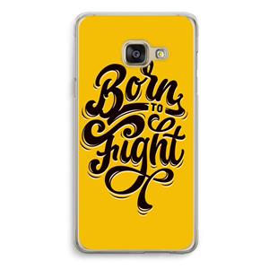 CaseCompany Born to Fight: Samsung A3 (2017) Transparant Hoesje