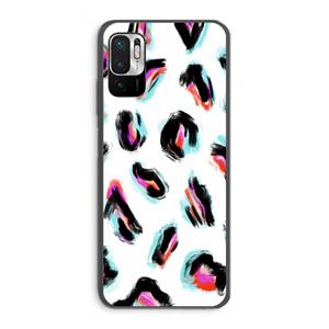 CaseCompany Cheetah color: Xiaomi Redmi Note 10 5G Transparant Hoesje