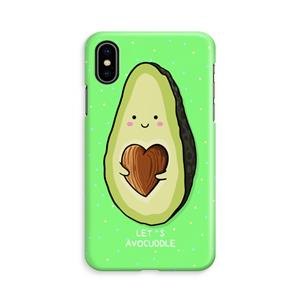 CaseCompany Avocuddle: iPhone Xs Volledig Geprint Hoesje