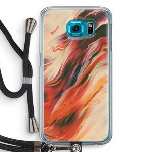 CaseCompany Forgotten Lands: Samsung Galaxy S6 Transparant Hoesje met koord