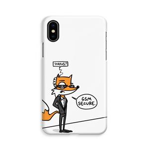 CaseCompany GSM secure: iPhone X Volledig Geprint Hoesje
