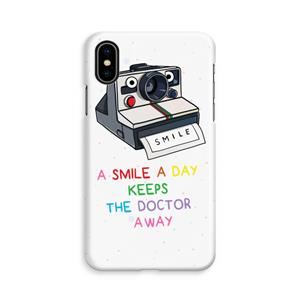 CaseCompany Smile: iPhone Xs Volledig Geprint Hoesje