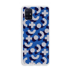 CaseCompany 8-bit N°5: Galaxy A51 4G Transparant Hoesje