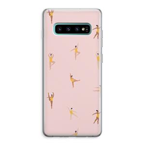 CaseCompany Dans #2: Samsung Galaxy S10 Plus Transparant Hoesje