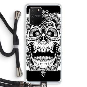 CaseCompany Seek & Destroy: Samsung Galaxy S10 Lite Transparant Hoesje met koord