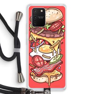 CaseCompany Diet Coke Please: Samsung Galaxy S10 Lite Transparant Hoesje met koord