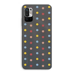 CaseCompany Bollen: Xiaomi Redmi Note 10 5G Transparant Hoesje