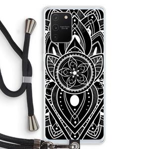 CaseCompany It's Complicated: Samsung Galaxy S10 Lite Transparant Hoesje met koord