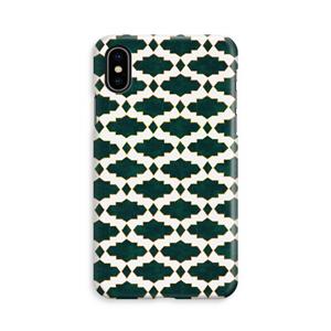 CaseCompany Moroccan tiles: iPhone Xs Volledig Geprint Hoesje