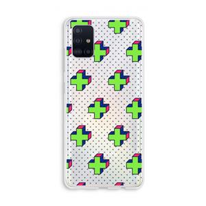 CaseCompany 8-bit N°10: Galaxy A51 4G Transparant Hoesje