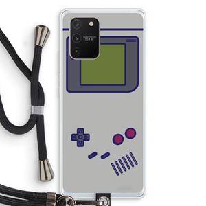 CaseCompany Game On: Samsung Galaxy S10 Lite Transparant Hoesje met koord