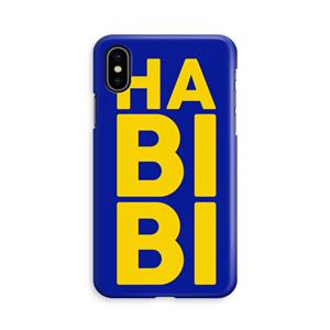 CaseCompany Habibi Blue: iPhone Xs Volledig Geprint Hoesje