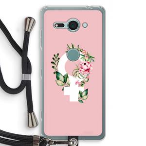 CaseCompany Venus: Sony Xperia XZ2 Compact Transparant Hoesje met koord