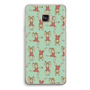 CaseCompany Gymboys: Samsung A3 (2017) Transparant Hoesje