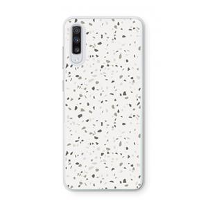 CaseCompany Terrazzo N°14: Samsung Galaxy A70 Transparant Hoesje