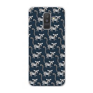 CaseCompany Makis: Samsung Galaxy A6 Plus (2018) Transparant Hoesje