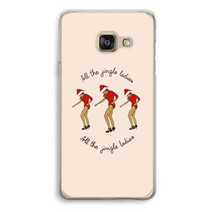 CaseCompany Jingle Ladies: Samsung A3 (2017) Transparant Hoesje