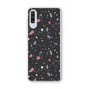 CaseCompany Terrazzo N°16: Samsung Galaxy A70 Transparant Hoesje