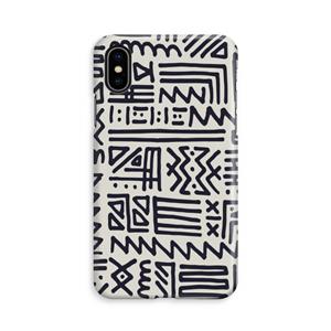 CaseCompany Marrakech print: iPhone Xs Volledig Geprint Hoesje