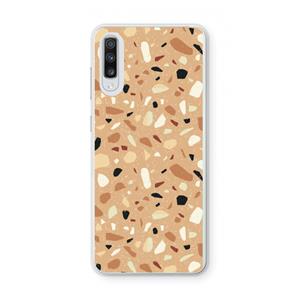 CaseCompany Terrazzo N°17: Samsung Galaxy A70 Transparant Hoesje