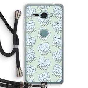 CaseCompany Octopussen: Sony Xperia XZ2 Compact Transparant Hoesje met koord