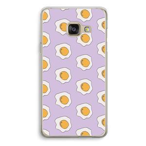 CaseCompany Bacon to my eggs #1: Samsung A3 (2017) Transparant Hoesje