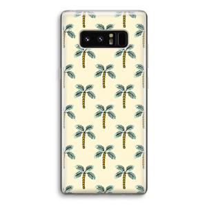 CaseCompany Paradise: Samsung Galaxy Note 8 Transparant Hoesje