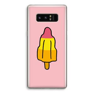 CaseCompany Raketijsje: Samsung Galaxy Note 8 Transparant Hoesje