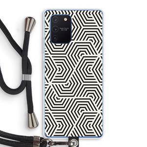 CaseCompany Magic pattern: Samsung Galaxy Note 10 Lite Transparant Hoesje met koord