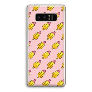 CaseCompany Waterijsjes: Samsung Galaxy Note 8 Transparant Hoesje