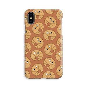 CaseCompany Croissant: iPhone X Volledig Geprint Hoesje
