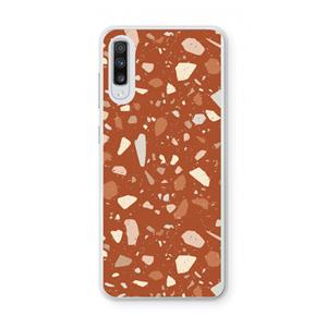 CaseCompany Terrazzo N°22: Samsung Galaxy A70 Transparant Hoesje