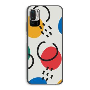 CaseCompany Illustratieve pop 3: Xiaomi Redmi Note 10 5G Transparant Hoesje