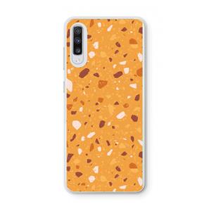 CaseCompany Terrazzo N°24: Samsung Galaxy A70 Transparant Hoesje