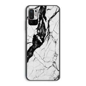 CaseCompany Witte marmer 2: Xiaomi Redmi Note 10 5G Transparant Hoesje