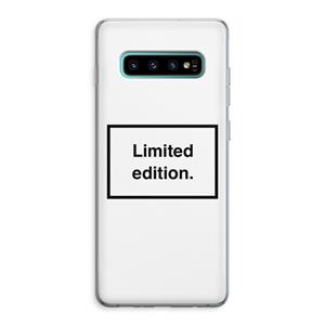 CaseCompany Limited edition: Samsung Galaxy S10 Plus Transparant Hoesje