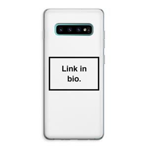 CaseCompany Link in bio: Samsung Galaxy S10 Plus Transparant Hoesje