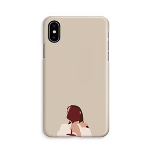CaseCompany I drink wine: iPhone X Volledig Geprint Hoesje