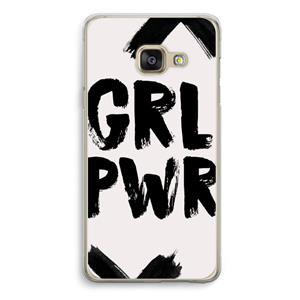 CaseCompany Girl Power #2: Samsung A3 (2017) Transparant Hoesje