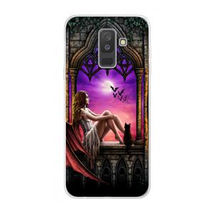 CaseCompany Kinderen van de nacht: Samsung Galaxy A6 Plus (2018) Transparant Hoesje