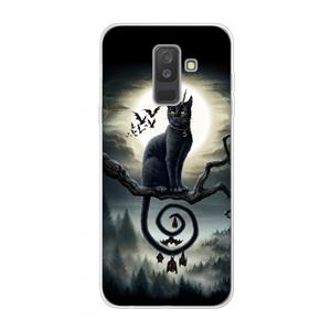 CaseCompany Moonlight Companions: Samsung Galaxy A6 Plus (2018) Transparant Hoesje