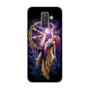 CaseCompany Aerial Angel: Samsung Galaxy A6 Plus (2018) Transparant Hoesje