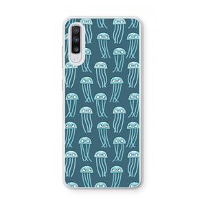 CaseCompany Kwallie: Samsung Galaxy A70 Transparant Hoesje
