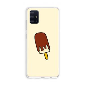 CaseCompany Frisco: Galaxy A51 4G Transparant Hoesje