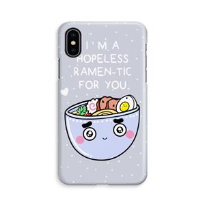 CaseCompany I'm A Hopeless Ramen-Tic For You: iPhone Xs Volledig Geprint Hoesje