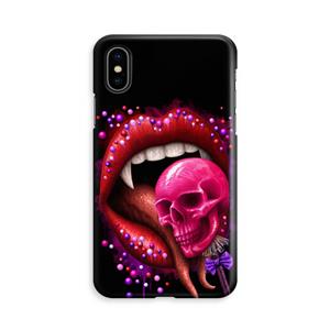 CaseCompany Dodelijk zoet: iPhone X Volledig Geprint Hoesje