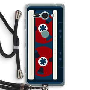 CaseCompany Here's your tape: Sony Xperia XZ2 Compact Transparant Hoesje met koord